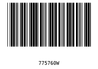 Barcode 775760