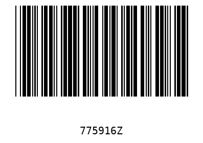 Barcode 775916