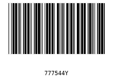 Barcode 777544