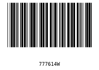 Barcode 777614
