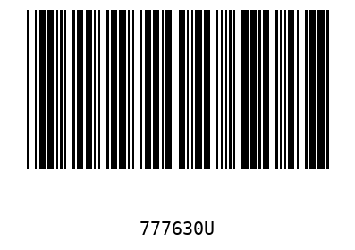 Barcode 777630