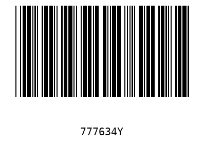 Barcode 777634