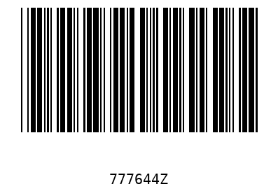 Barcode 777644