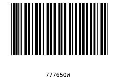 Barcode 777650