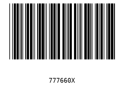 Barcode 777660
