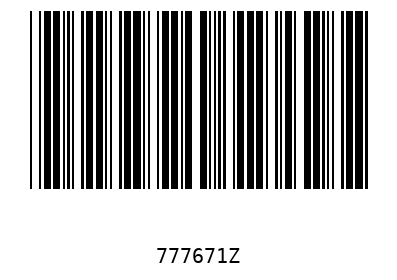 Barcode 777671