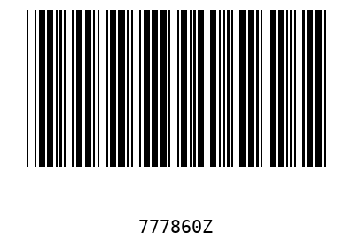 Barcode 777860