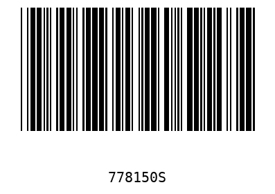Barcode 778150