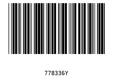 Barcode 778336