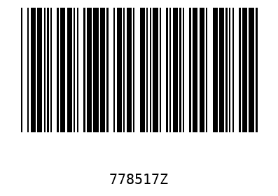 Barcode 778517