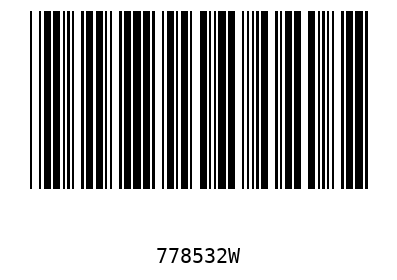 Barcode 778532