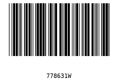 Barcode 778631