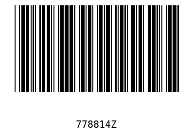 Barcode 778814