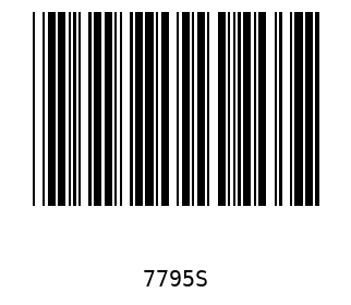 Barra Código, Code 39 7795