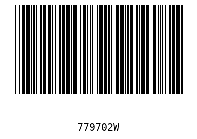 Barcode 779702