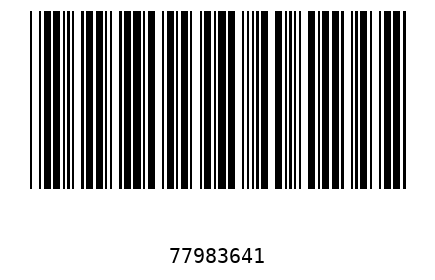 Barcode 7798364