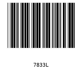 Barra Código, Code 39 7833
