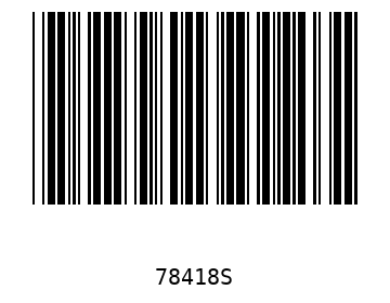 Barra Código, Code 39 78418