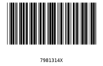 Barcode 7981314