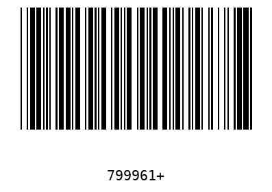 Bar code 799961