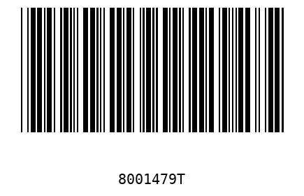 Barcode 8001479