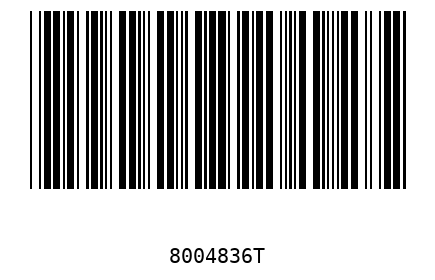 Barcode 8004836