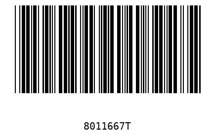 Barcode 8011667