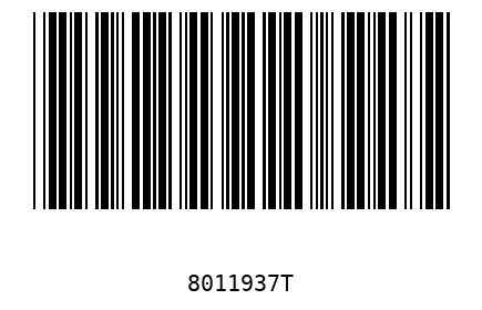 Barcode 8011937