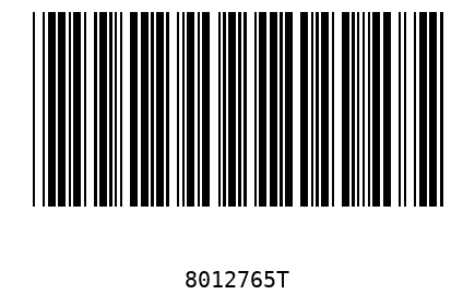 Barcode 8012765