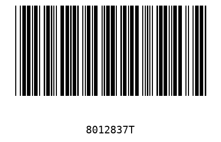 Barcode 8012837