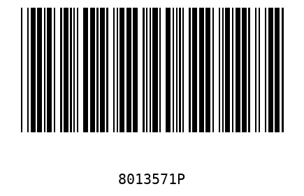 Barcode 8013571