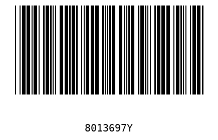 Barcode 8013697