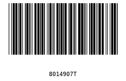 Barcode 8014907