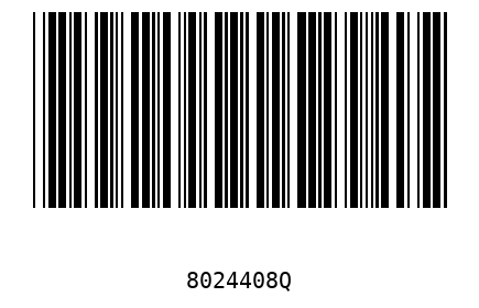 Barcode 8024408