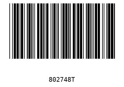 Barcode 802748