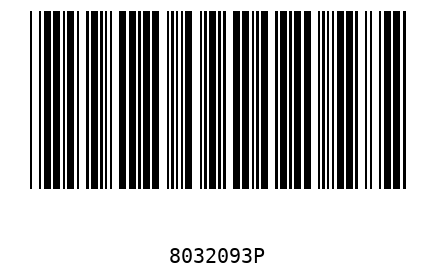 Barcode 8032093
