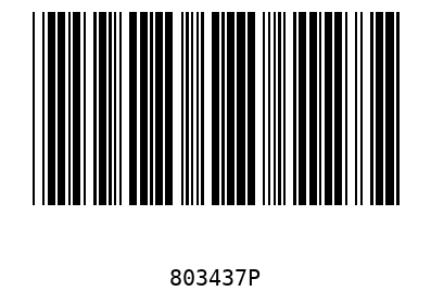 Barcode 803437