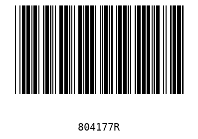 Barcode 804177