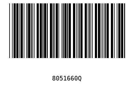 Barra Código 8051660