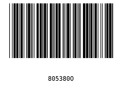 Barra Código 805380