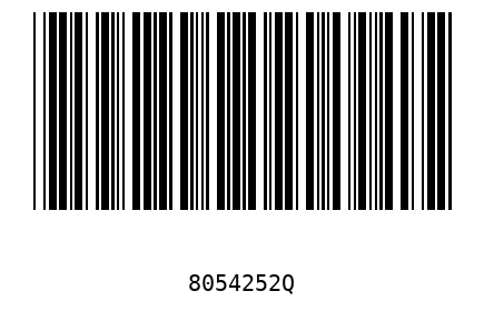 Barra Código 8054252