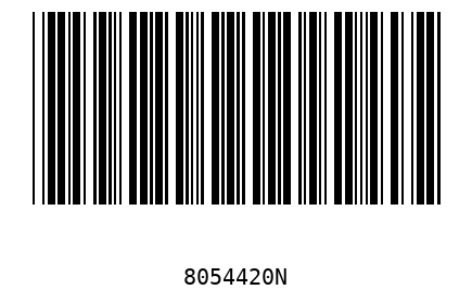 Barcode 8054420