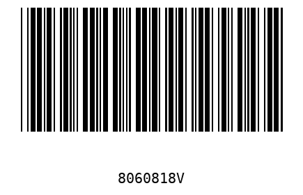 Barcode 8060818