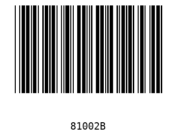 Barra Código, Code 39 81002