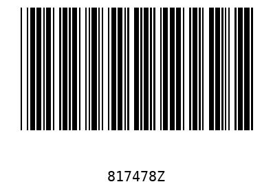 Barcode 817478