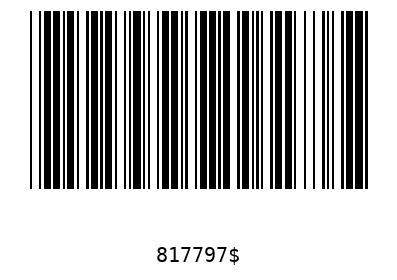 Barcode 817797