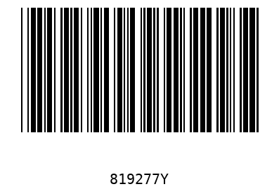 Barcode 819277