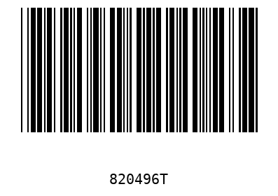 Barcode 820496