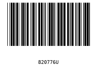 Barcode 820776