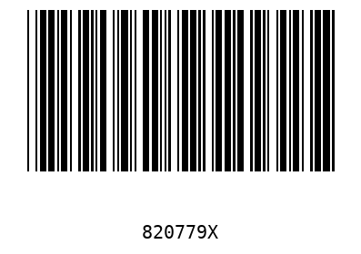 Barcode 820779